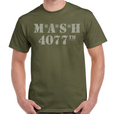 M.A.S.H 4077th Distressed Shirt